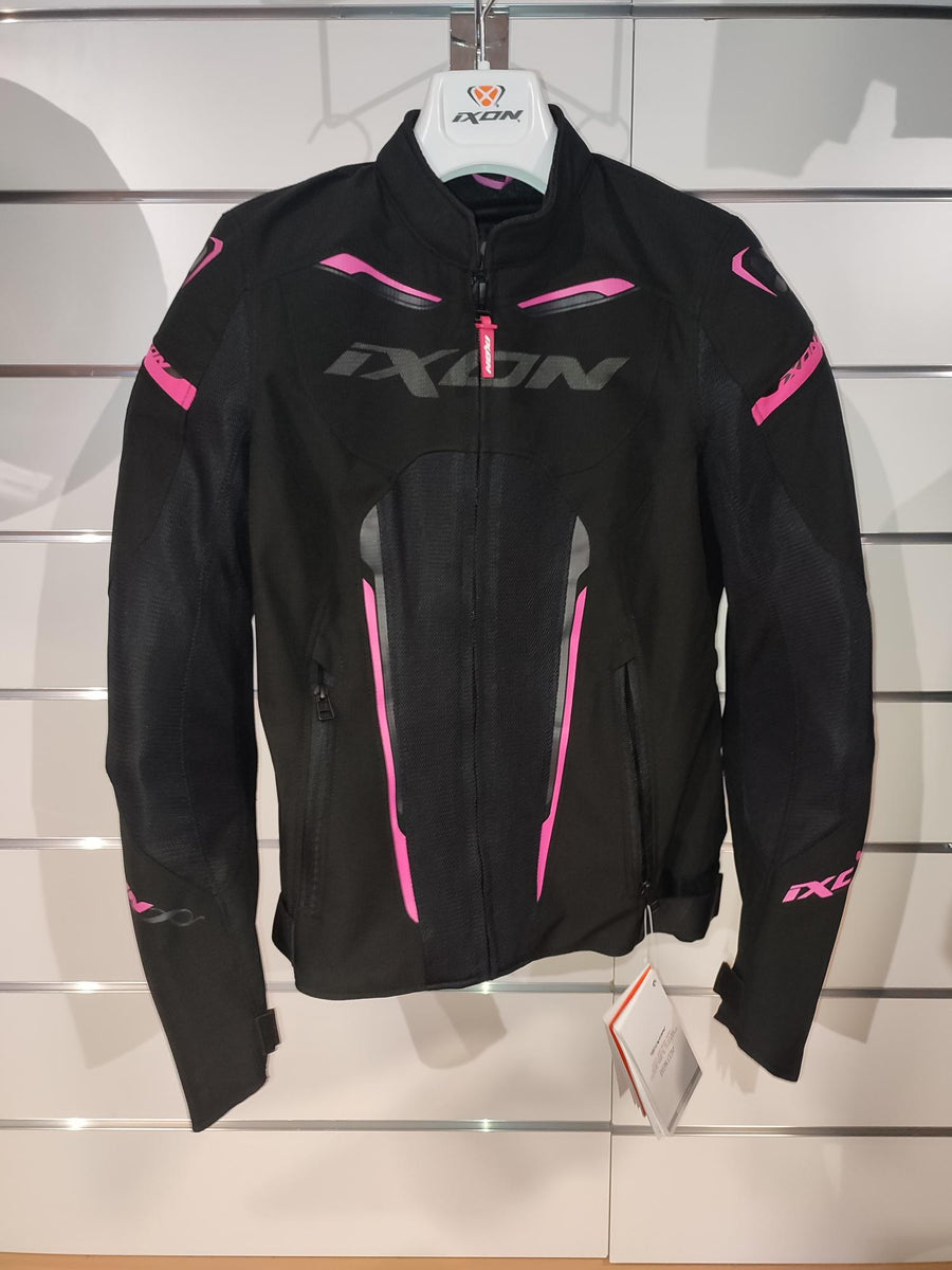 Blouson Ixon Femme BLOUSON FEMME IXON STRIKER AIR NOIR ANTHRACITE