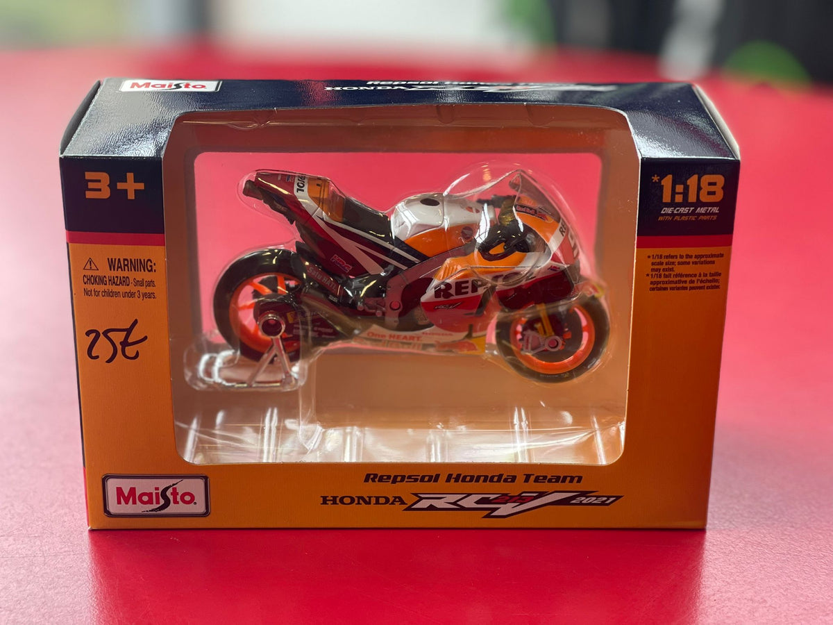 Maisto - 34057 - Véhicule Miniature - 1 Moto GP Racing - échelle 1/18  (Couleur aleatoire) : : Jeux et Jouets