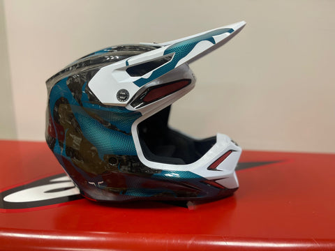 CASQUE CROSS FOX V3 RS WITHERED MULTICOLORE