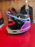 Casque Anwer racing AR1 purple / hot pink
