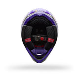 Casque cross Bell MOTO-10 GP PACE 2026 - Noir / Violet