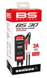 Chargeur de batterie intelligent BS BATTERY BS30 - 12V 3A