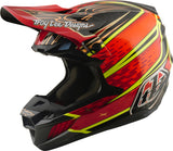 Casque TROY LEE DESIGNS SE5 Carbon Mips - Wings rouge