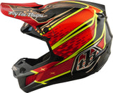 Casque TROY LEE DESIGNS SE5 Carbon Mips - Wings rouge