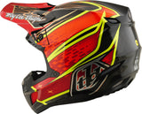 Casque TROY LEE DESIGNS SE5 Carbon Mips - Wings rouge