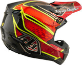 Casque TROY LEE DESIGNS SE5 Carbon Mips - Wings rouge