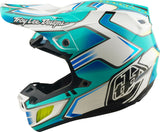 Casque TROY LEE DESIGNS SE5 Composite Mips - Crest Real Teal