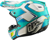 Casque TROY LEE DESIGNS SE5 Composite Mips - Crest Real Teal