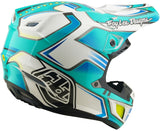 Casque TROY LEE DESIGNS SE5 Composite Mips - Crest Real Teal