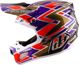 Casque TROY LEE DESIGNS SE5 Carbon Mips Flush - violet