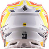 Casque TROY LEE DESIGNS SE5 Carbon Mips Boltz - Navy/blanc