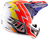 Casque TROY LEE DESIGNS SE5 Carbon Mips Boltz - Navy/blanc