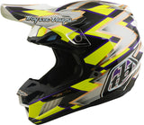Casque TROY LEE DESIGNS SE5 Composite Mips Flush - blanc/noir