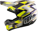Casque TROY LEE DESIGNS SE5 Composite Mips Flush - blanc/noir