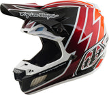 Casque TROY LEE DESIGNS SE5 Composite Mips Boltz - noir/rouge