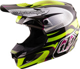 Casque TROY LEE DESIGNS SE5 Polycarbonate Mips Aura - jaune/noir