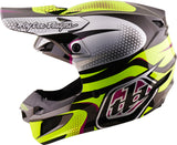 Casque TROY LEE DESIGNS SE5 Polycarbonate Mips Aura - jaune/noir