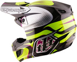 Casque TROY LEE DESIGNS SE5 Polycarbonate Mips Aura - jaune/noir