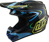 Casque enfant TROY LEE DESIGNS GP Pro Mips Pulse - noir/jaune fluo