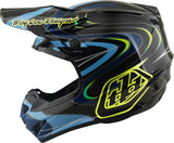 Casque enfant TROY LEE DESIGNS GP Pro Mips Pulse - noir/jaune fluo