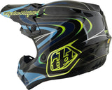 Casque enfant TROY LEE DESIGNS GP Pro Mips Pulse - noir/jaune fluo