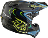 Casque enfant TROY LEE DESIGNS GP Pro Mips Pulse - noir/jaune fluo