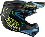 Casque enfant TROY LEE DESIGNS GP Pro Mips Pulse - noir/jaune fluo