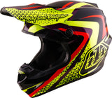 Casque enfant TROY LEE DESIGNS GP Pro Mips Slides - noir/jaune