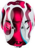 Casque FLY RACING Formula CC Vibe - blanc/rose/bleu