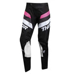 Tenue motocross femme - THOR Pulse S21 Noir/ Rose