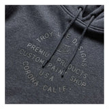 Sweat à capuche Troy Lee Designs Imprint - Noir chiné