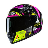 Casque HJC Y10 Mika Casque Enfant noir/rose