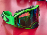 Masque Motocross Oakley Airbrake vert écran Prizm
