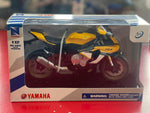 Miniature Yamaha R1 2016 Jaune 1/12°