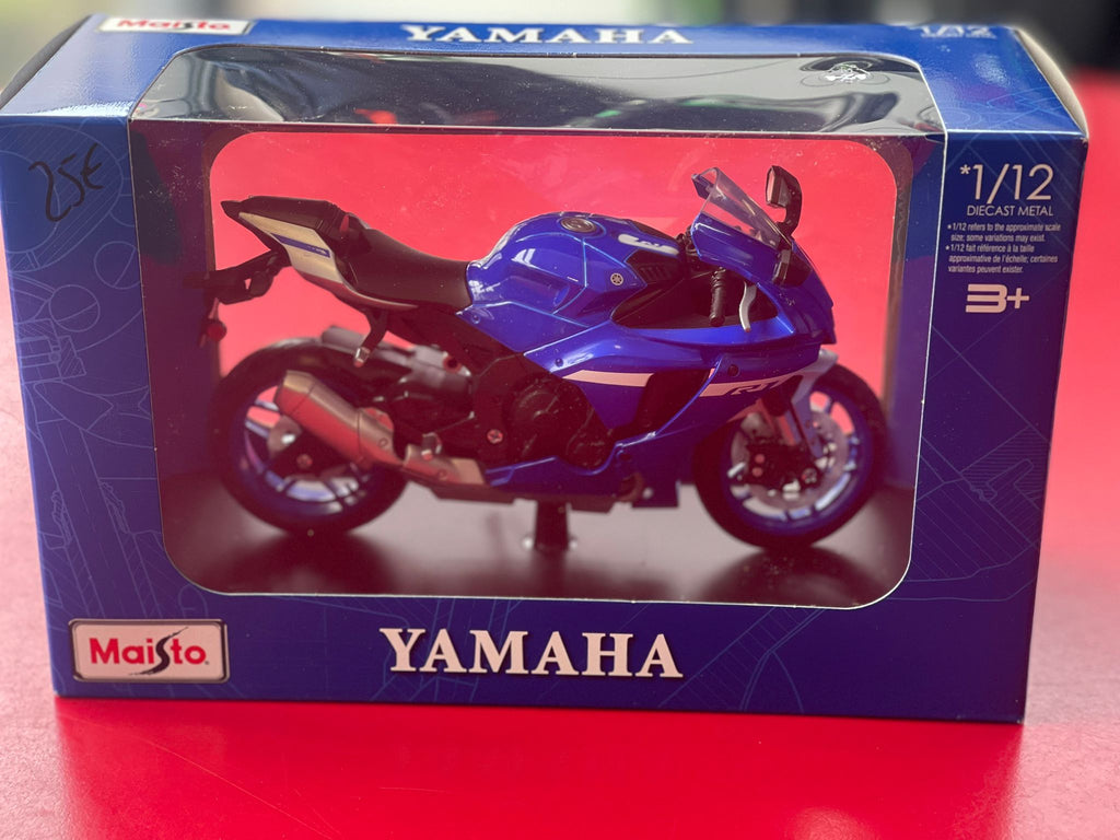 Yamaha YZF-R1 1:12 Modèle réduit de moto – EQUIPMOTOS01