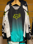 Tenue Fox 180 Leed Motocross Bleu ciel